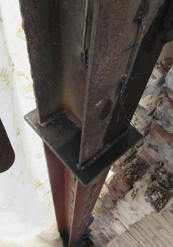 Corroded column replacement (The Eipel Engineering Group)